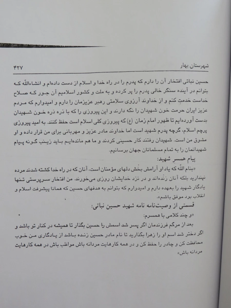 شهید حسین نباتی  7